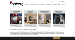 Desktop Screenshot of olsberg.com
